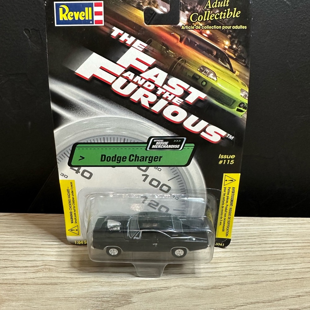 Revell The Fast and the Furious Dodge Charger 2002 Issue #115 1:64 scale black